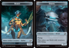 Robot (0010) // Drone (0003) Double-Sided Token